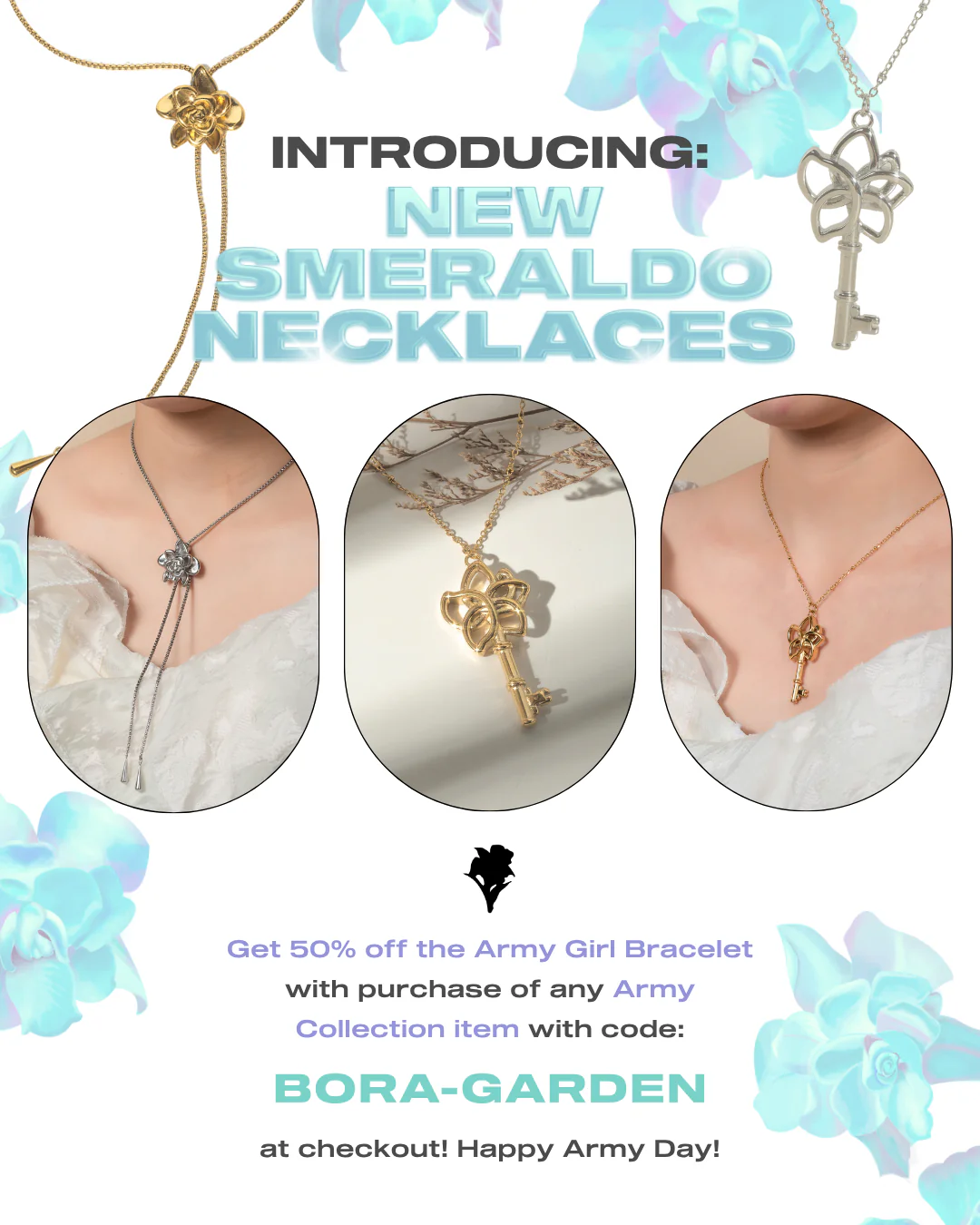 Smeraldo Key Pendant Necklace - Image 3