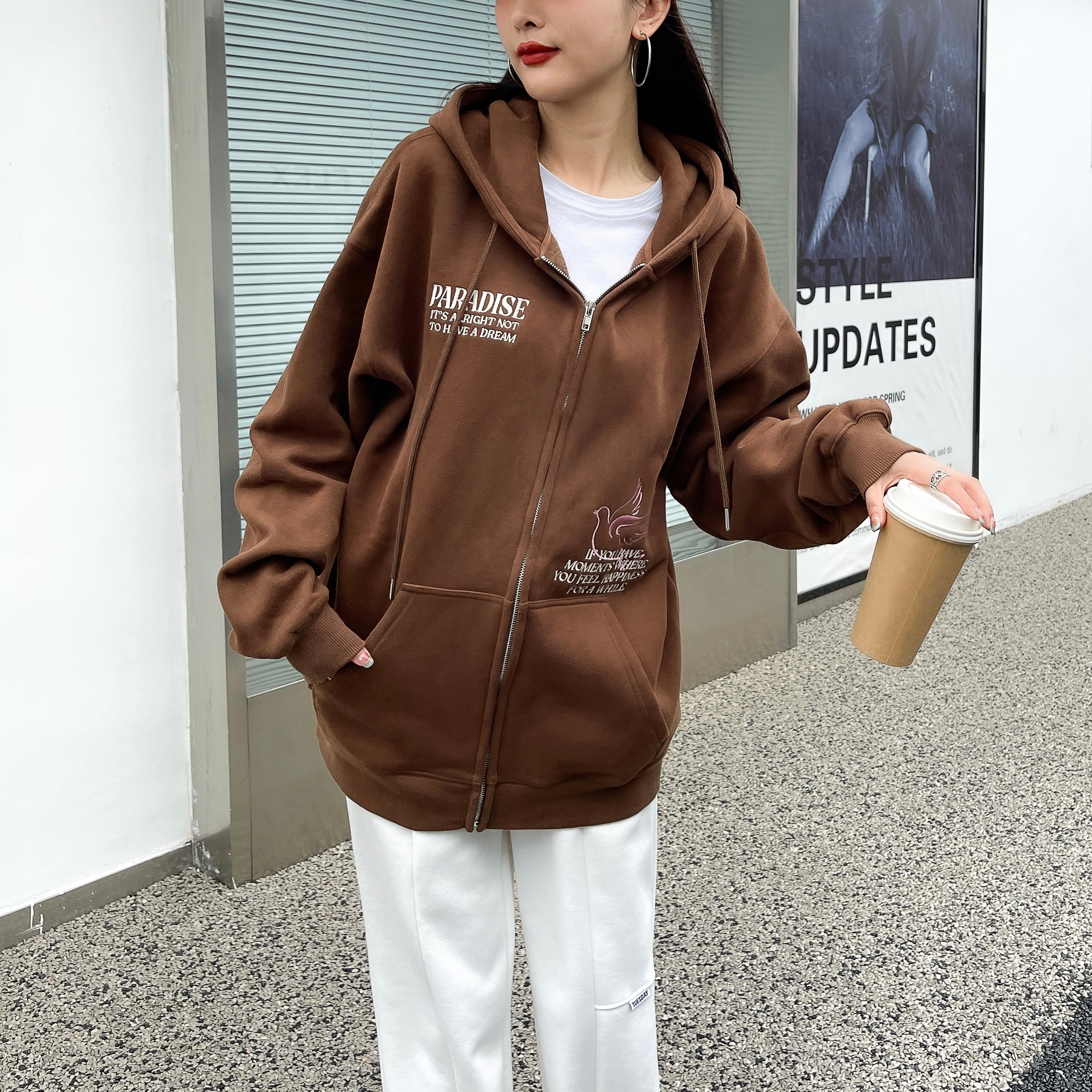 Paradise Zip Hoodie - Image 4